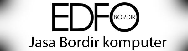 Jasa Bordir komputer, custom emblem logo / nama, dll