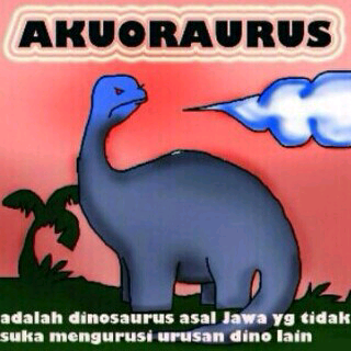 Dinosaurus yg baru ditemukan ditanah jawa