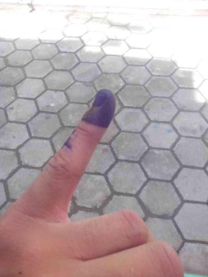 Cara menghilangkan tinta pemilu
