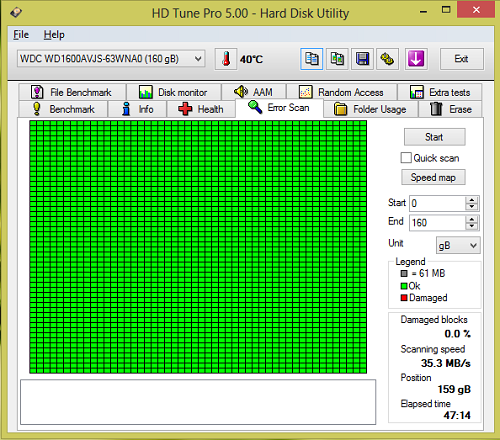 WDC 160GB SATA2 Masih Garansi