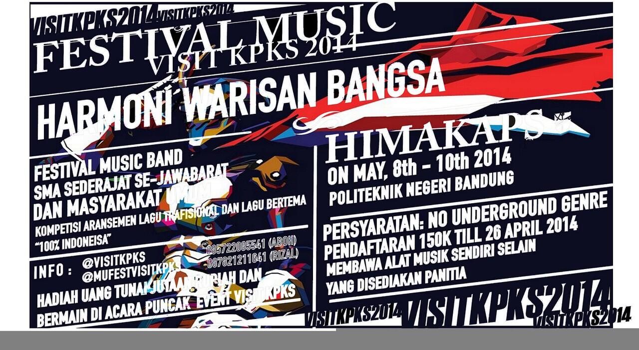 Musik Festival Visit KPKS 2014