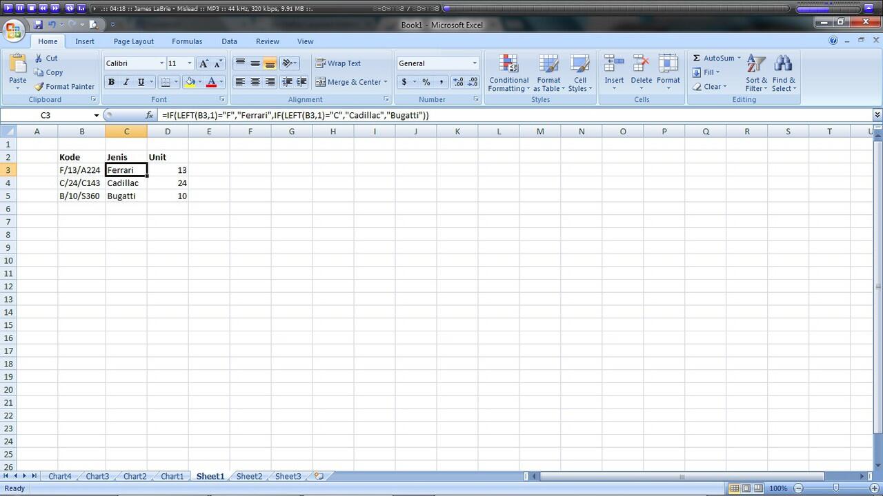 Rumus Formula Pada Microsoft Excel