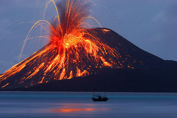 7 letusan gunung berapi terdahsyat