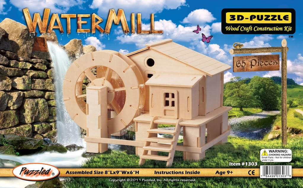 Watermill Woodcraft Construction Kit