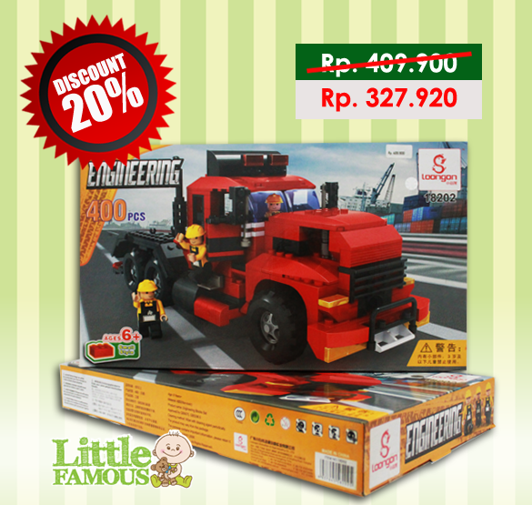 COGO dan Loongon, Mainan LEGO dengan Detail Menawan