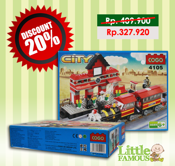 COGO dan Loongon, Mainan LEGO dengan Detail Menawan