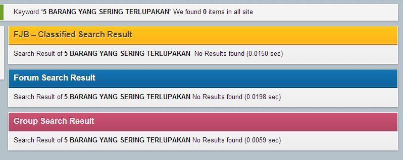 5 BARANG YANG SERING TERLUPAKAN