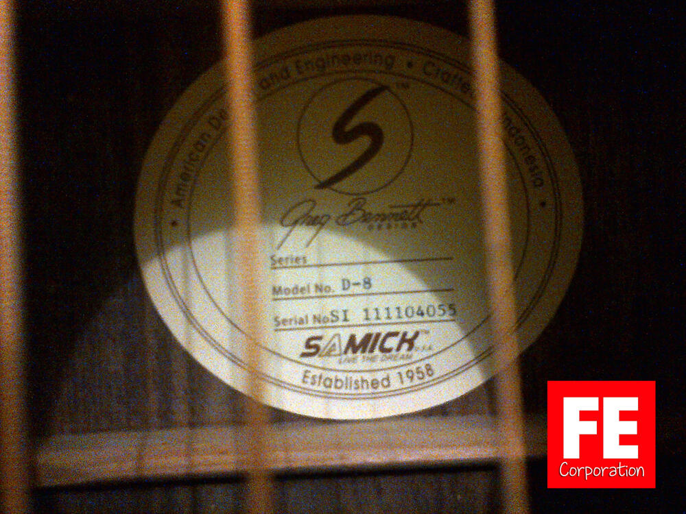 Gitar Akustik Samick Greg Bennett D-8