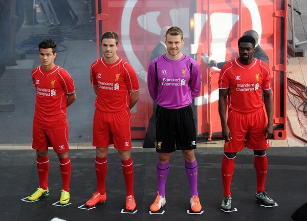 Ini gan, Liverpool New Home Kit 2014-2015