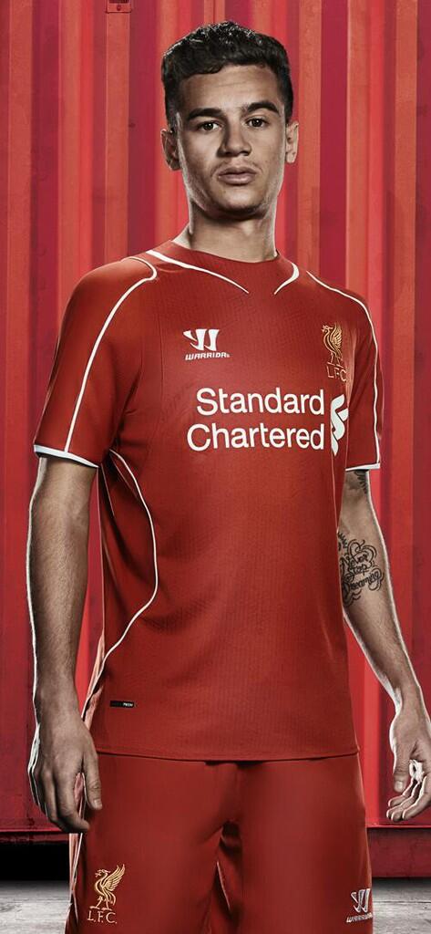 Ini gan, Liverpool New Home Kit 2014-2015
