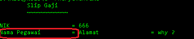 [help]input tidak terbaca untuk salah satu variabel bertype char *