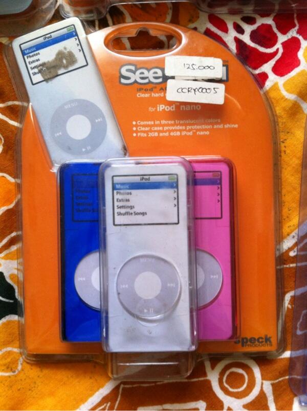 Softcase ipod nano 1st, ipod classic, ipod mini, ipod shuffle, iFm bandung