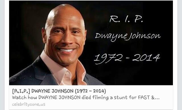RIP Dwayne Johnson HOAX or NOT ?