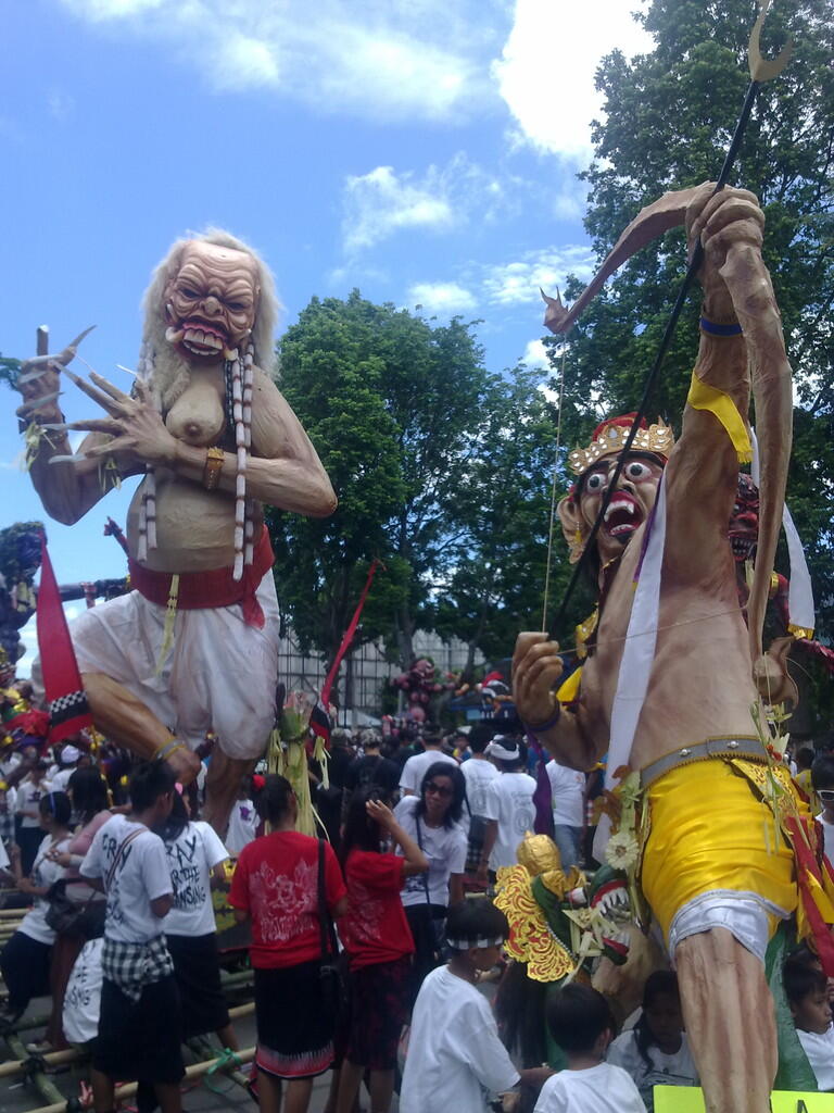 Foto ogoh-ogoh (kerennn bgt gan)