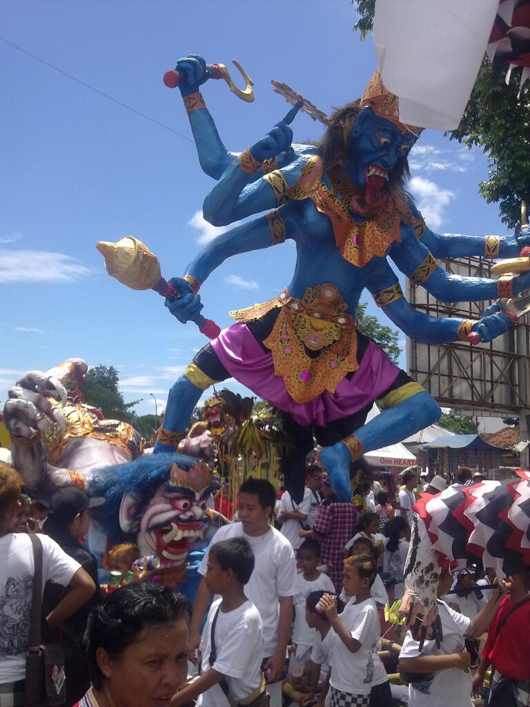 Foto ogoh-ogoh (kerennn bgt gan)