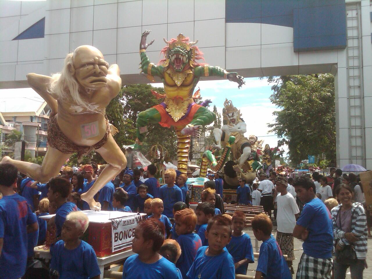 Foto ogoh-ogoh (kerennn bgt gan)