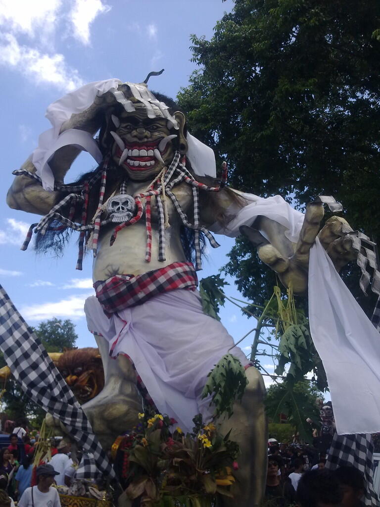 Foto ogoh-ogoh (kerennn bgt gan)