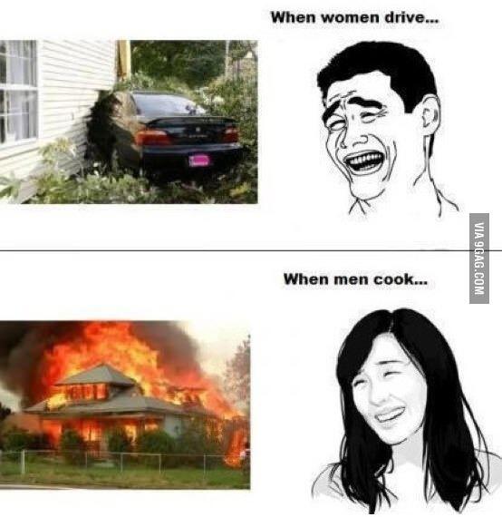 man vs woman