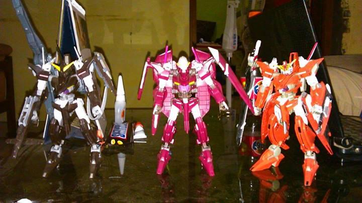 Jual 1set Gundam Throne HG merk Hongli