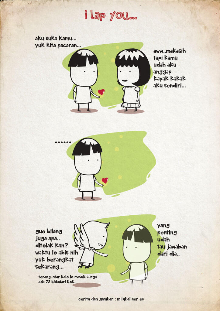 Komiknya Iqbal ( Komik Abstrak Dengan Rasa Jagung Bakar )