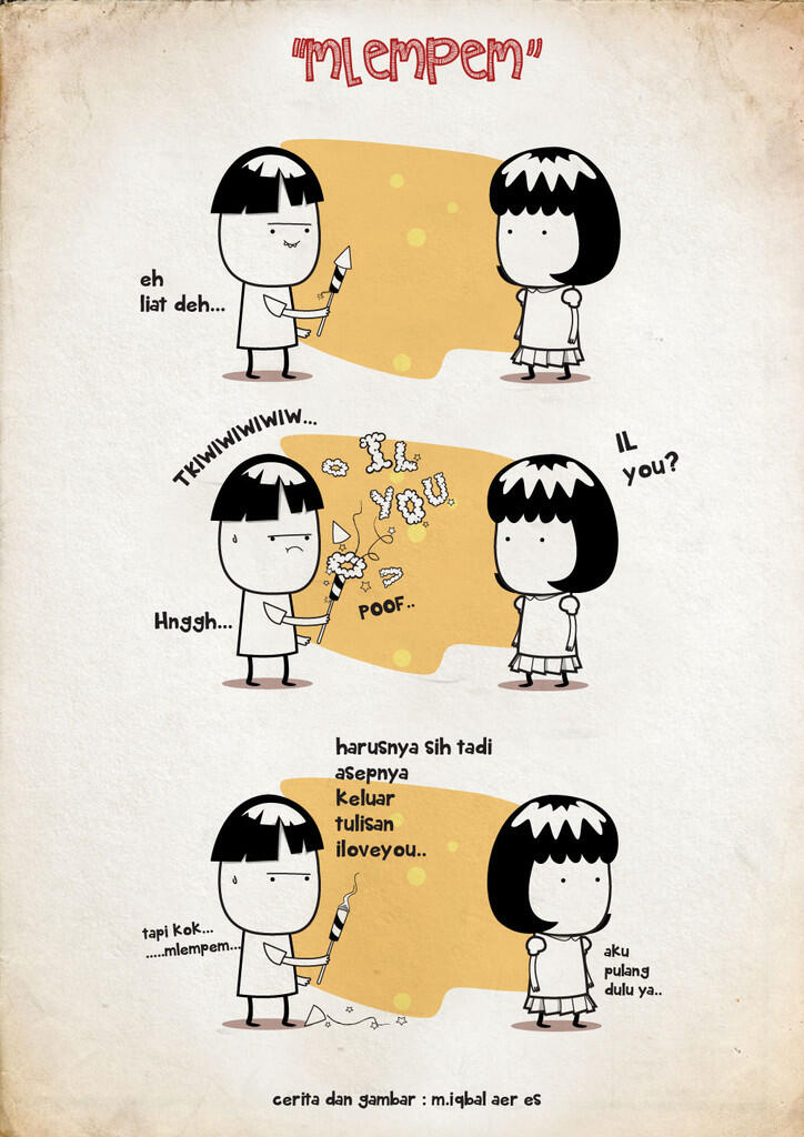 Komiknya Iqbal ( Komik Abstrak Dengan Rasa Jagung Bakar )