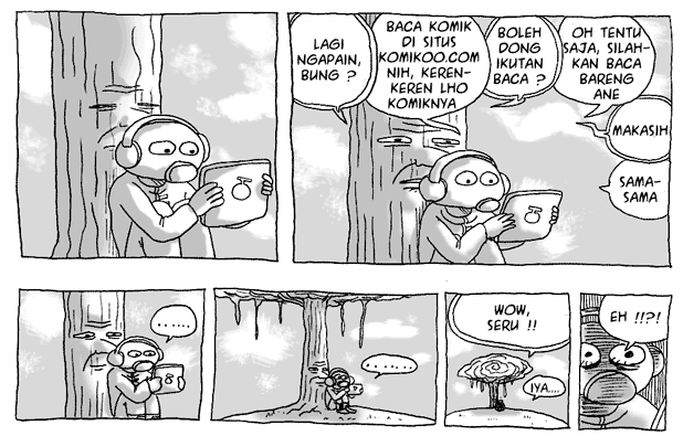 &#91;KOMIK HARI BUMI&#93; Palapanci Bersama Pohon