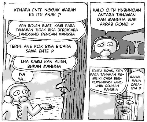 &#91;KOMIK HARI BUMI&#93; Palapanci Bersama Pohon