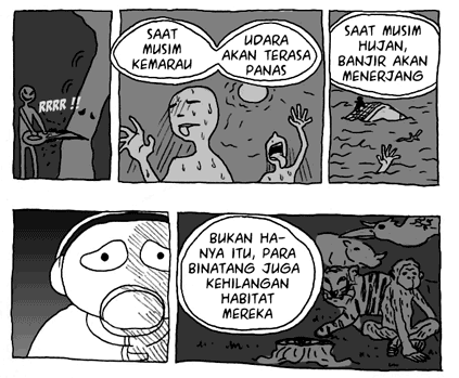 &#91;KOMIK HARI BUMI&#93; Palapanci Bersama Pohon