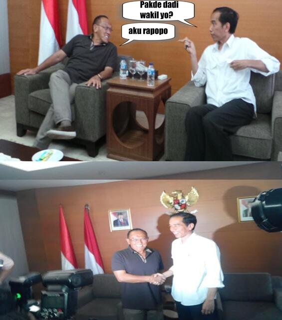 Jokowi dan ARB ternyata udah temenan lagi gan
