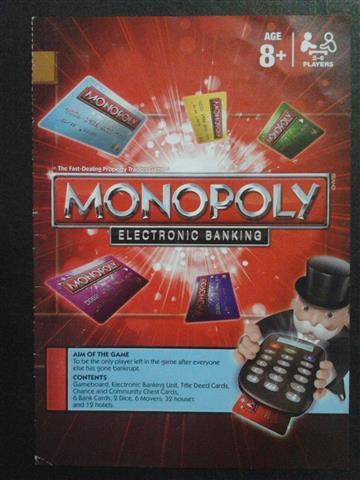 JUAL MONOPOLI ELECTRONIC BANKING
