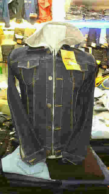 Terjual Jual Jaket  Jeans Hoodie kupluk  Levis  PSD rebel 