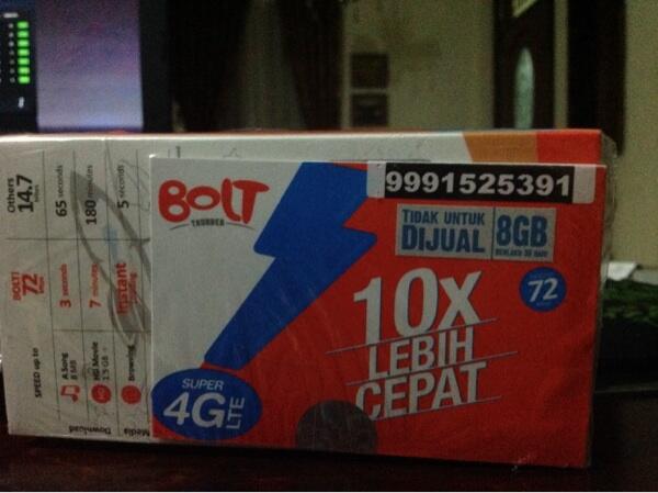 Bolt 4g setanbjl