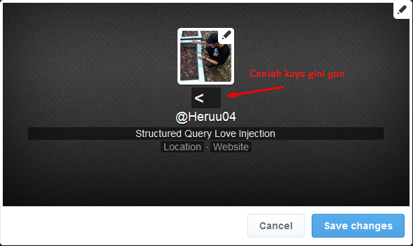 Cara Menghilangkan Nama Di Twitter