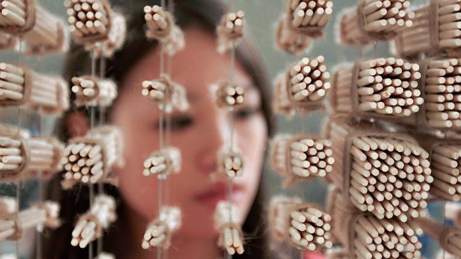 &#91;AMAZING&#93; Karya Seni Dari Sumpit :matabelo