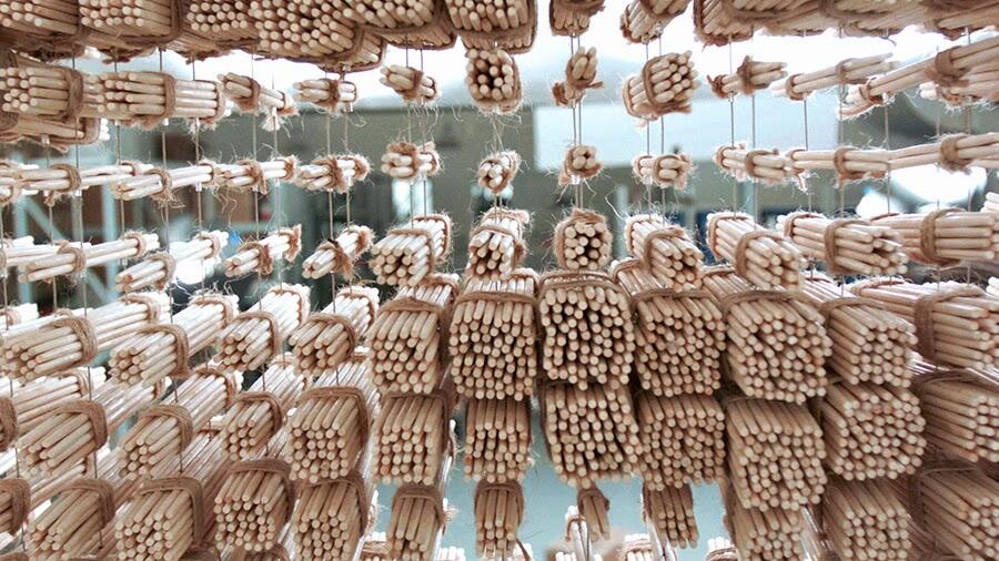 &#91;AMAZING&#93; Karya Seni Dari Sumpit :matabelo