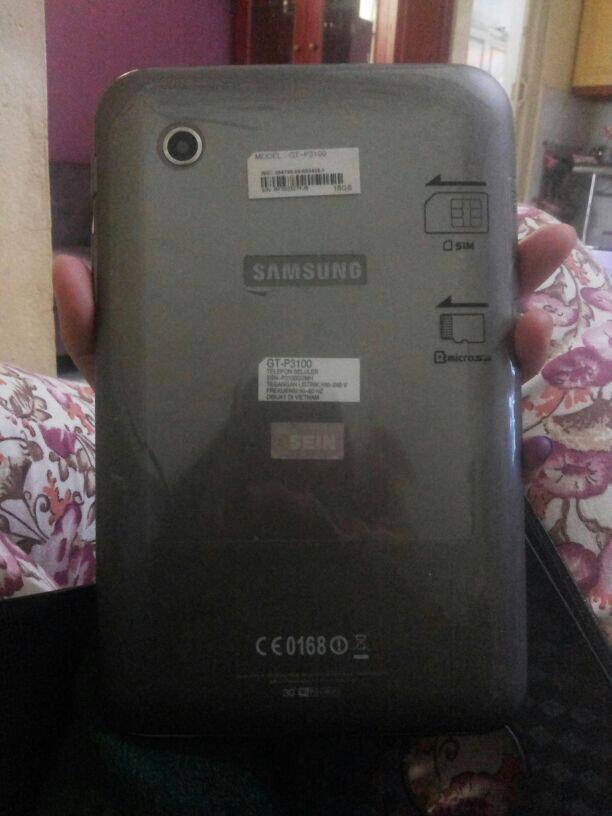 samsung galaxy tab 2 7.0 mulus garansi 16gb titanium silver