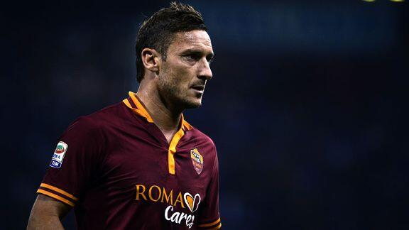 Darah Totti mengalir Gen &quot;Runner up&quot;