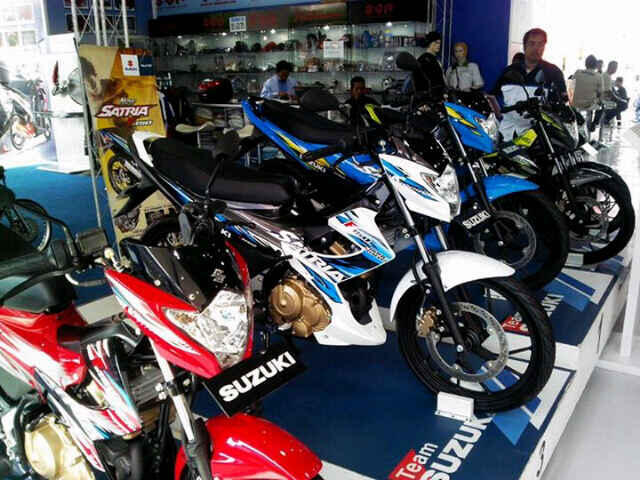 satria fu face lift 2014 Dp 1.5 jt