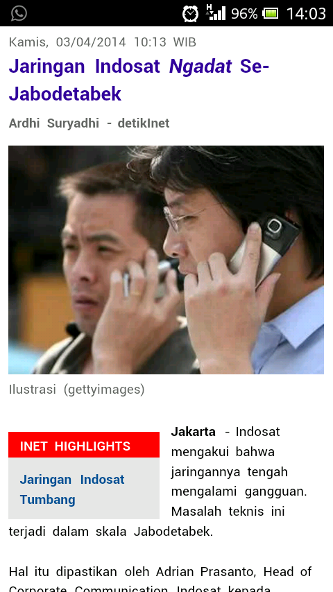 Sinyal ** SENSOR ** indosat (part 2)