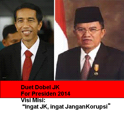 Koalisi 4 Pasang Capres 2014 akhirnya Terbentuk