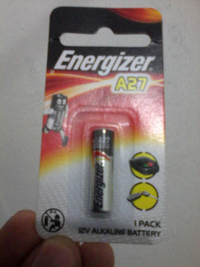 Terjual Jual Baterai  untuk Alarm Mobil Energizer A4  AAAA 