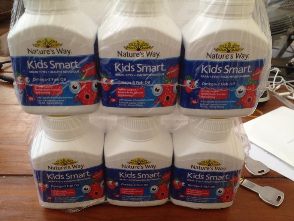 Terjual NATURES WAY KIDS SMART FISH OIL OMEGA 3 UNTUK ANAKANAK 50