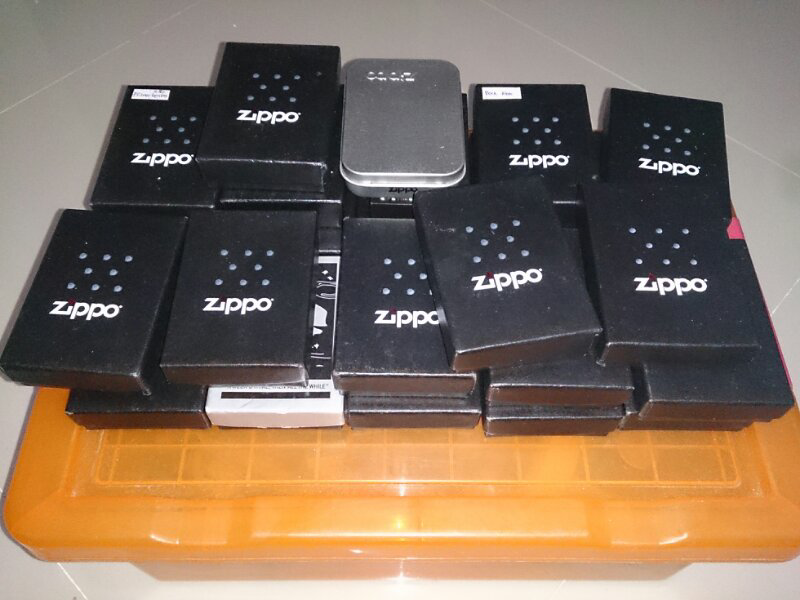 Zippo, Kolpri, Jual Paket, segel (100% ori)