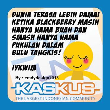 Ane punya desain DP BBM yang KASKUS BANGET !!!