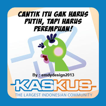 Ane punya desain DP BBM yang KASKUS BANGET !!!