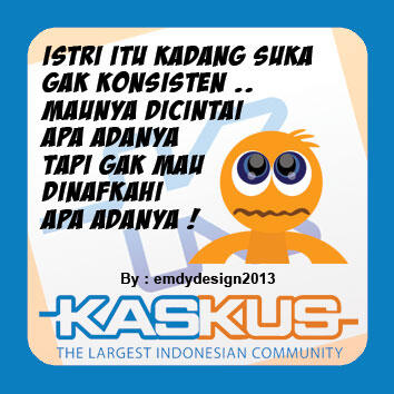 Ane punya desain DP BBM yang KASKUS BANGET !!!