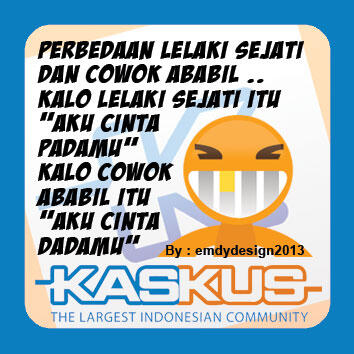 Ane punya desain DP BBM yang KASKUS BANGET !!!