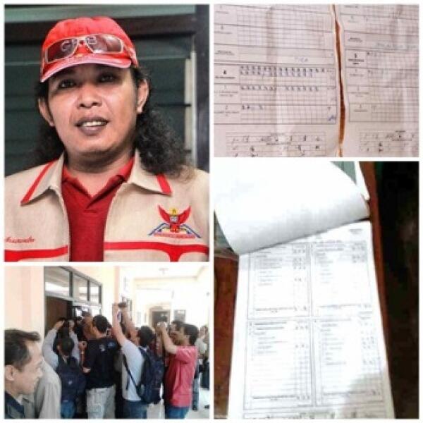 Saksi Gerindra Kediri, Tangkap Kecurangan PDIP