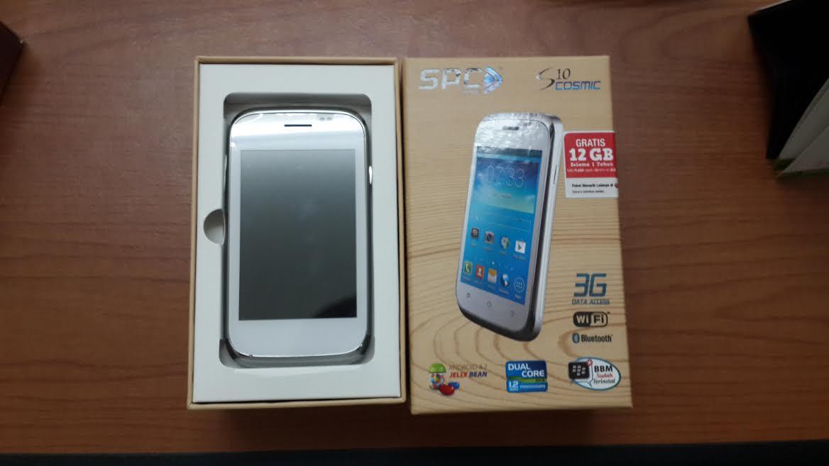 Terjual dijual Handphone Android Murah Merek SPC 10 Cosmic 