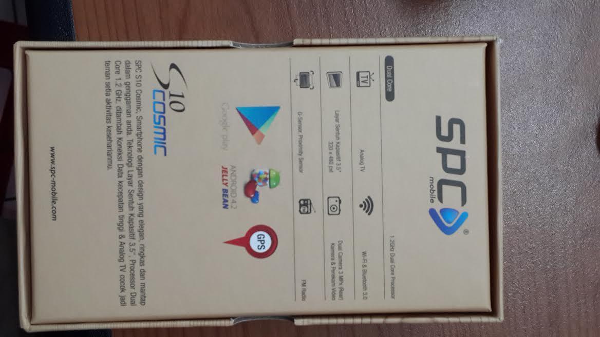 dijual Handphone Android Murah Merek SPC 10 Cosmic cuman 650 ribu